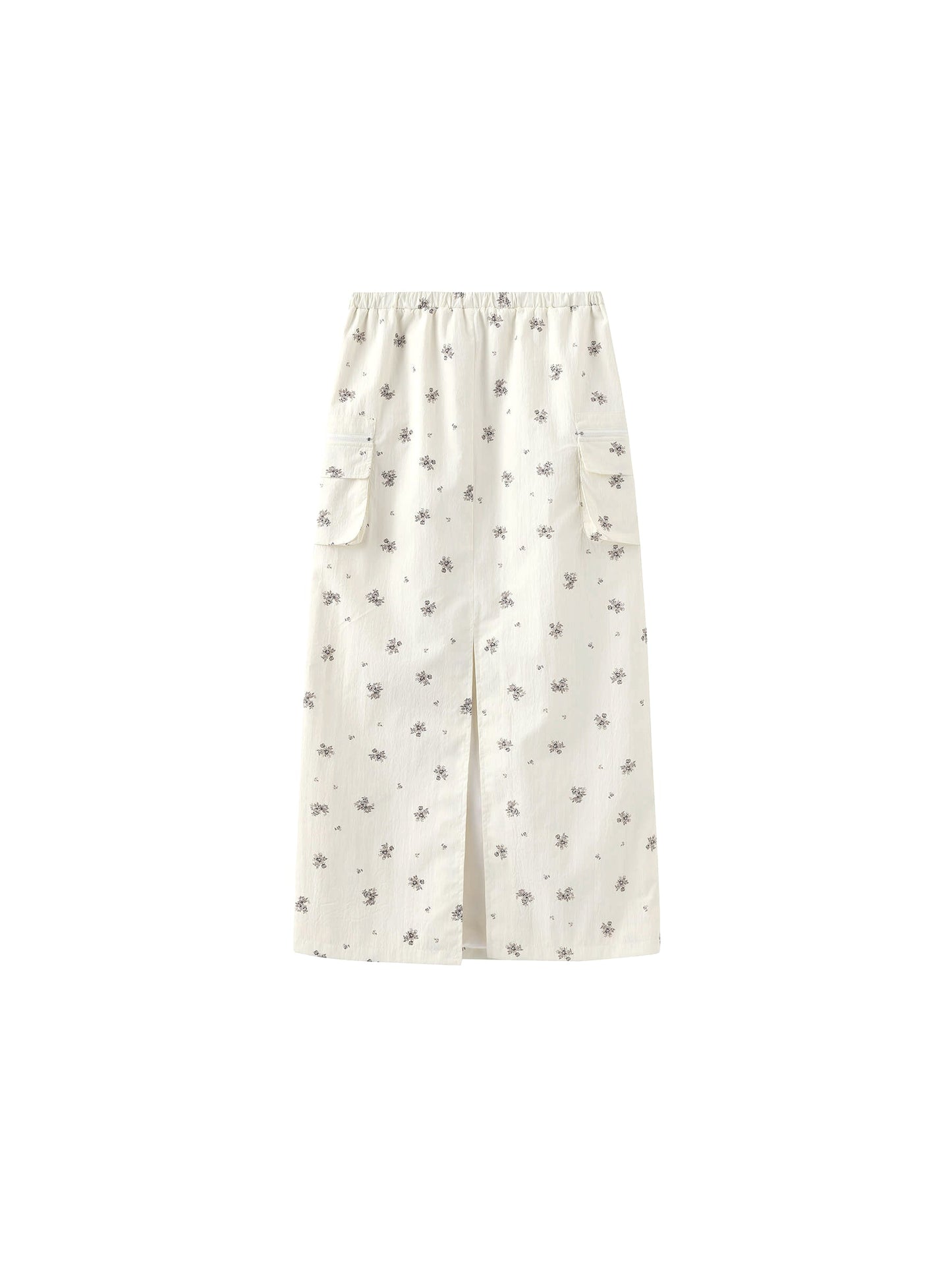 A-line Floral Skirt