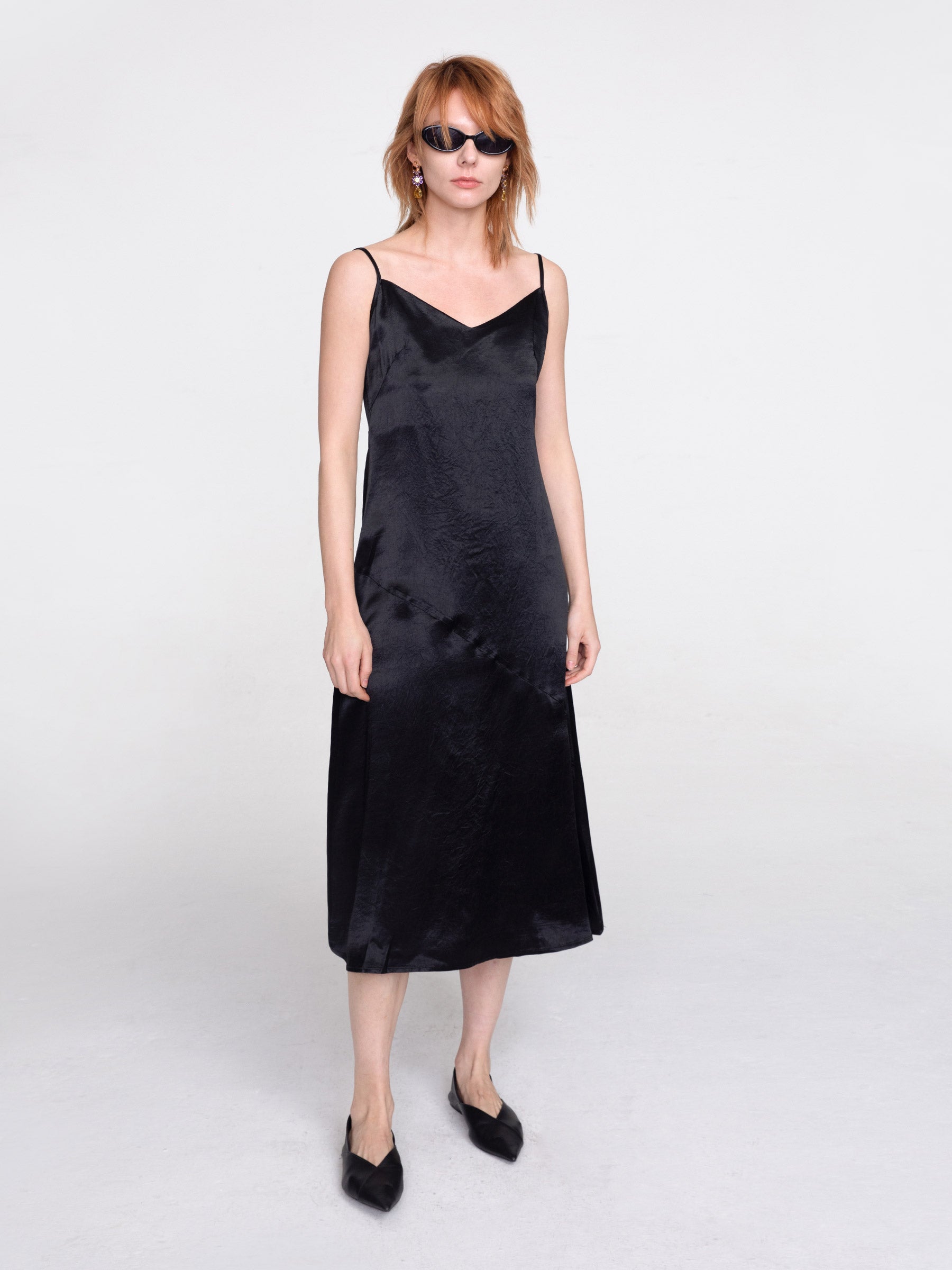 CUBIC Women's Asymmetric Sling Dress