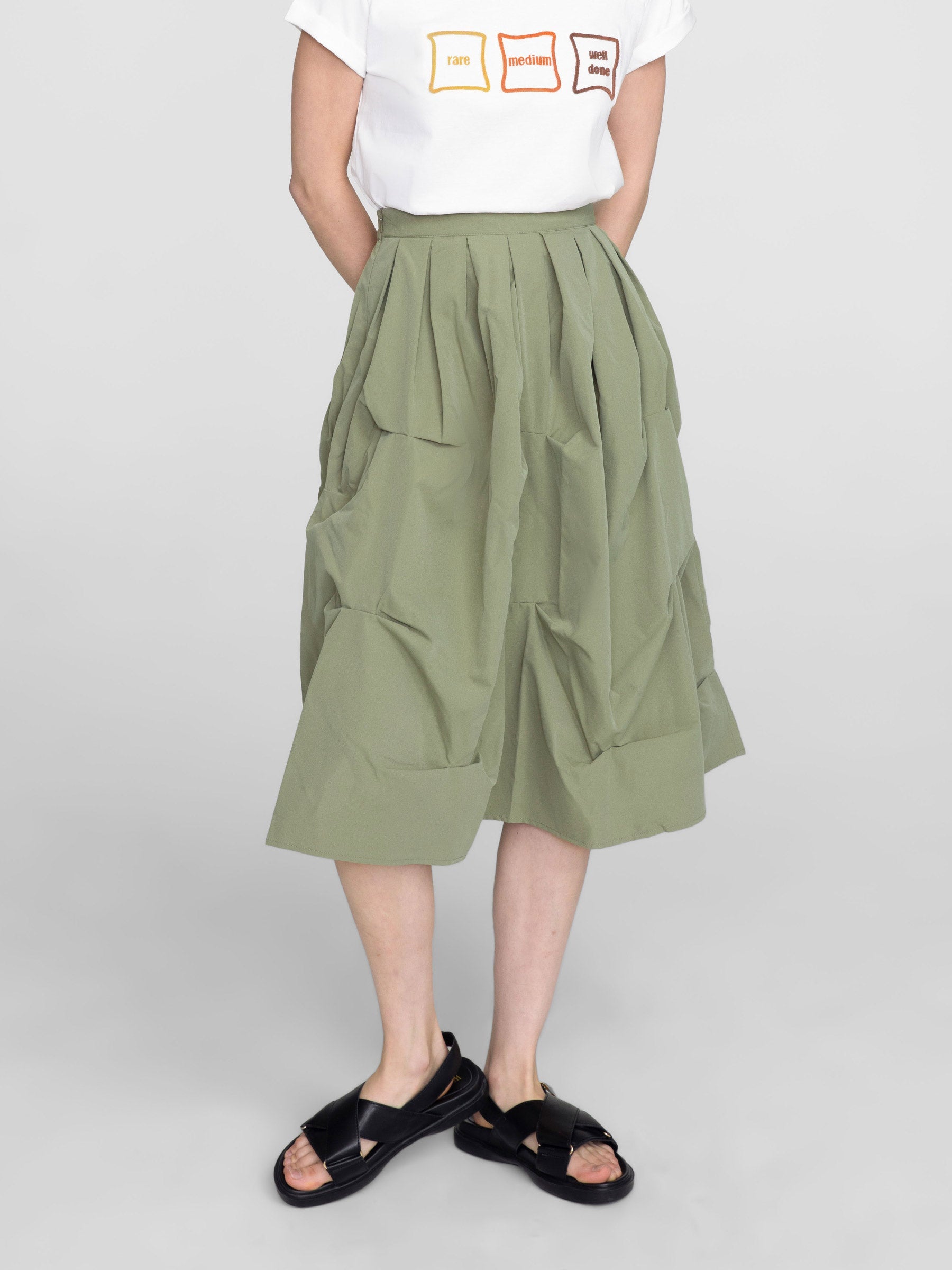 CUBIC Women's A-line Round Skirt