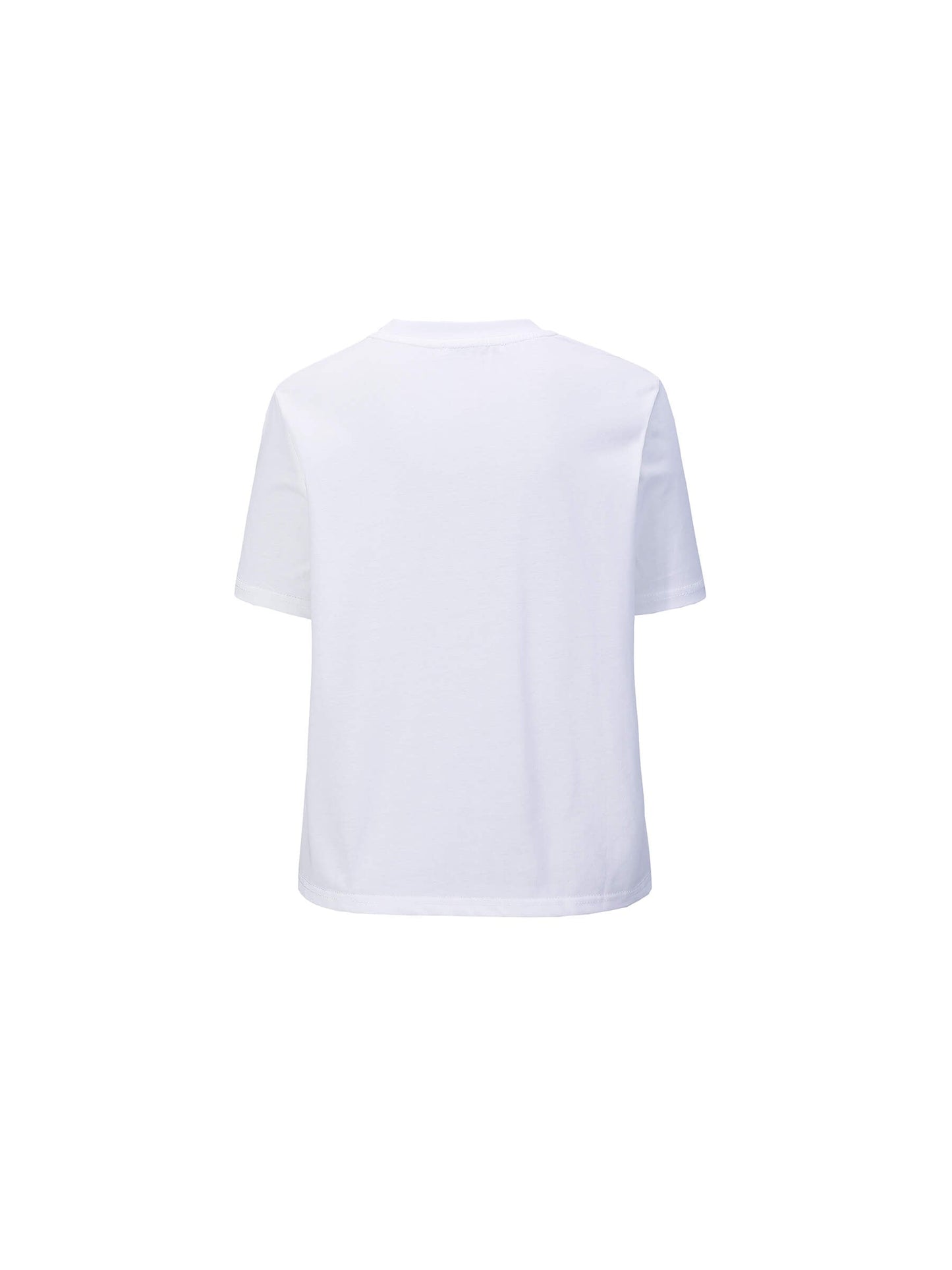 Contrast Color 3D Bow Casual T-shirt
