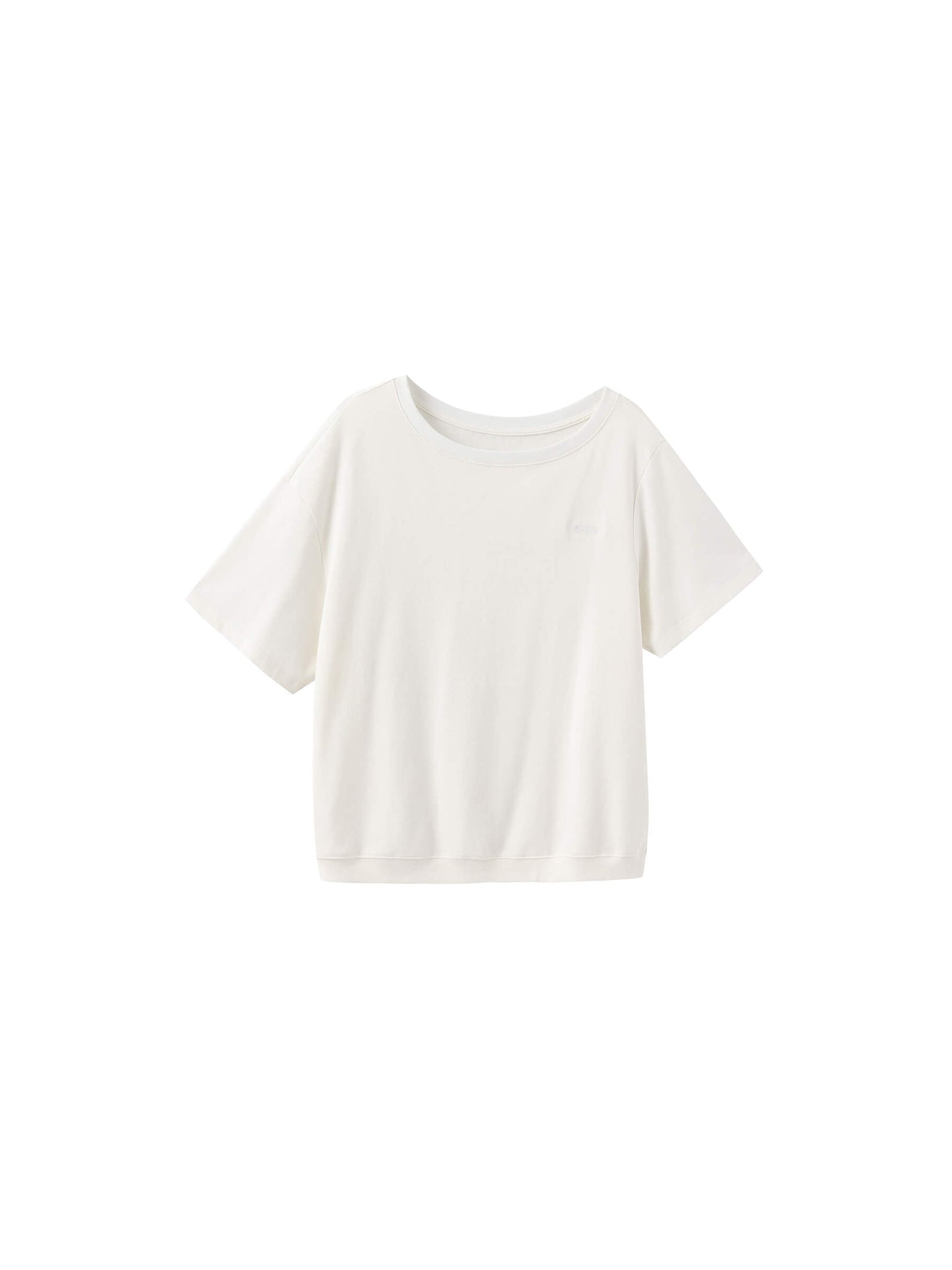 C by CUBIC Embroidered Off-Shoulder T-Shirt