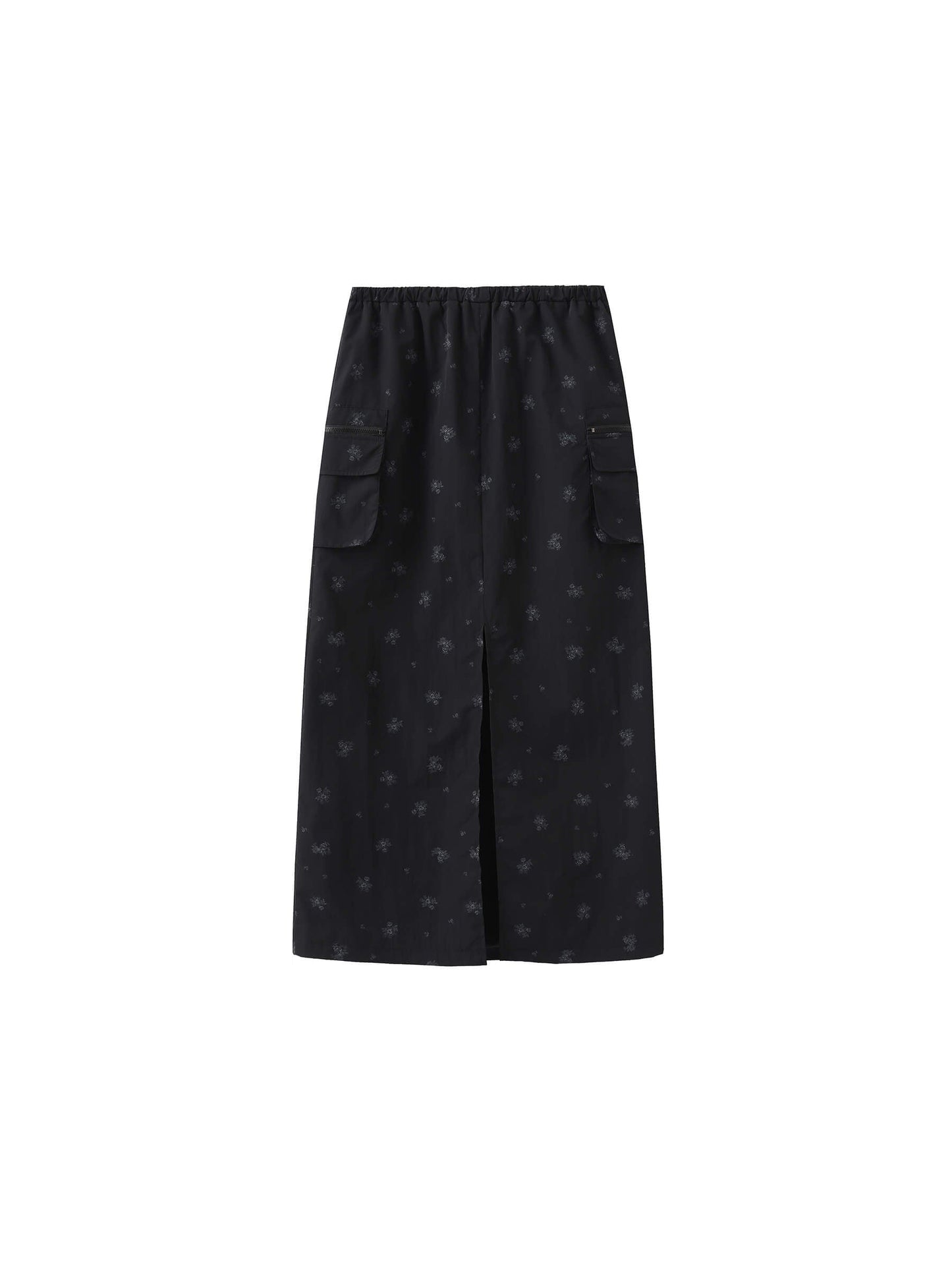 A-line Floral Skirt