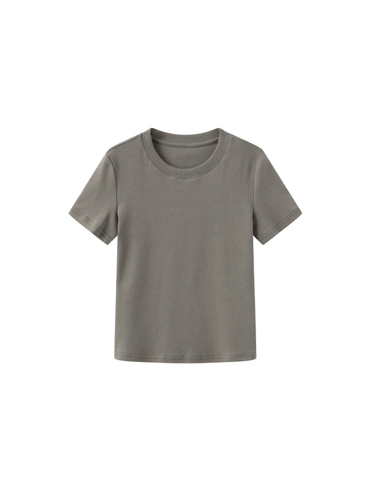 C by CUBIC Crew Neck Short-Sleeve T-Shirt