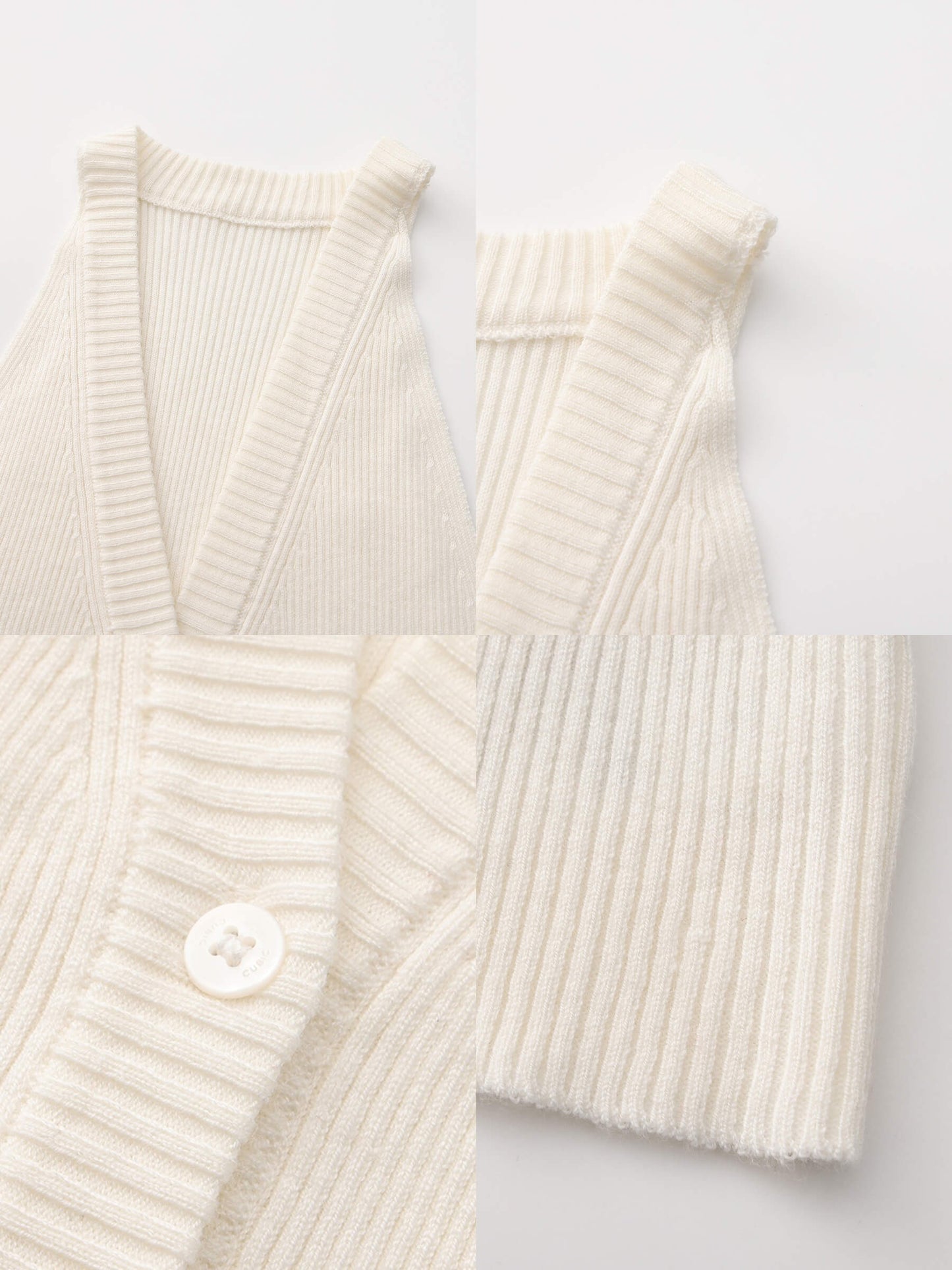 Halter Neck Off-Shoulder Cardigan Vest