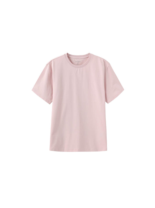 C by CUBIC Oversized Crew Neck Solid T-Shirt