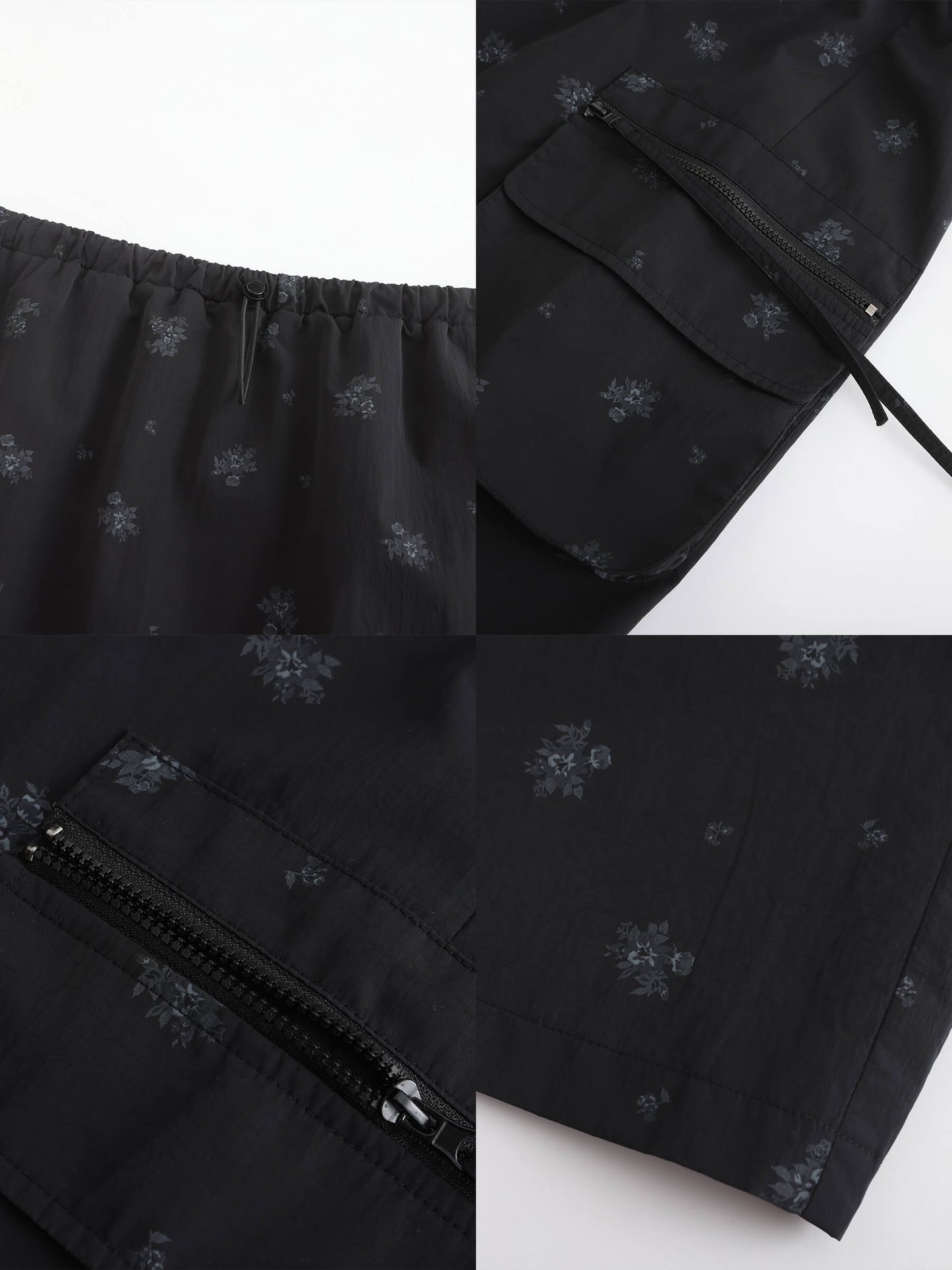 A-line Floral Skirt