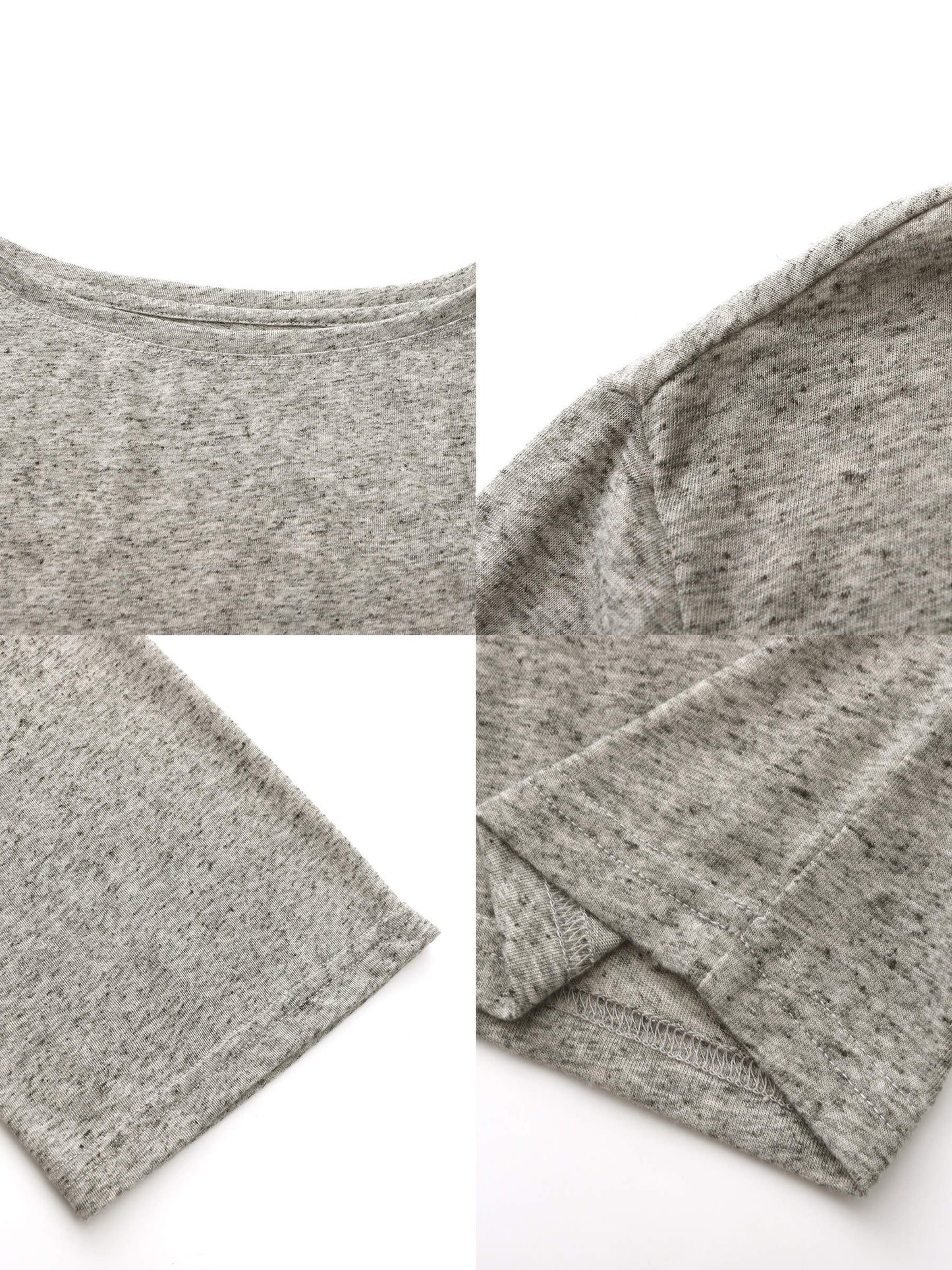 Loose Crew Neck Long Sleeve Knit Top