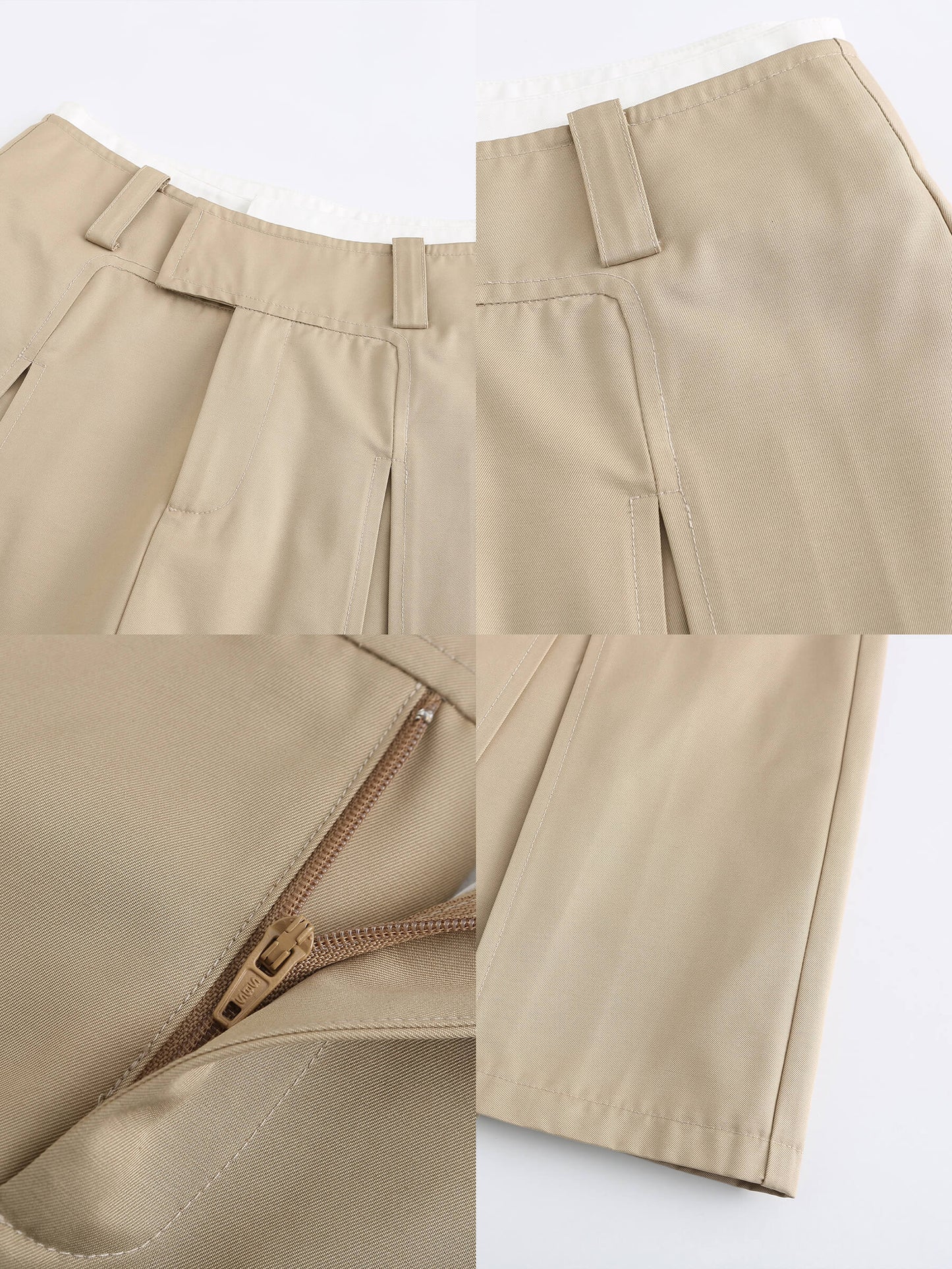 Pleated Short Skirt