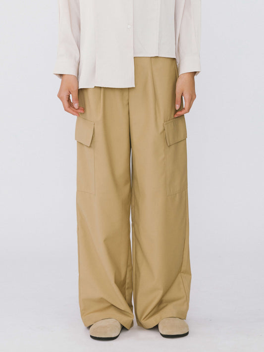 Straight Leg Cargo Trousers