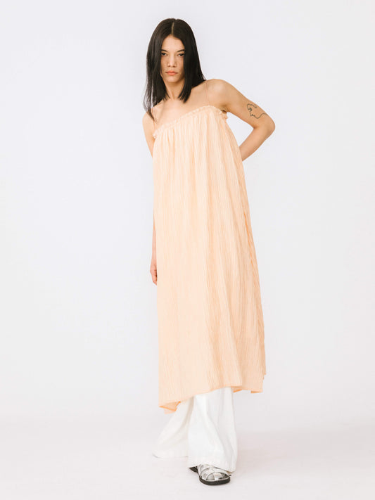 Spaghetti Strap A-line Maxi Dress