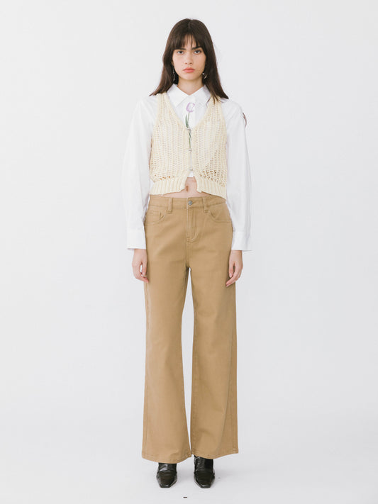 High Waisted Wide Leg Jeans