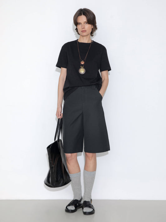Knee-Length Casual Trousers