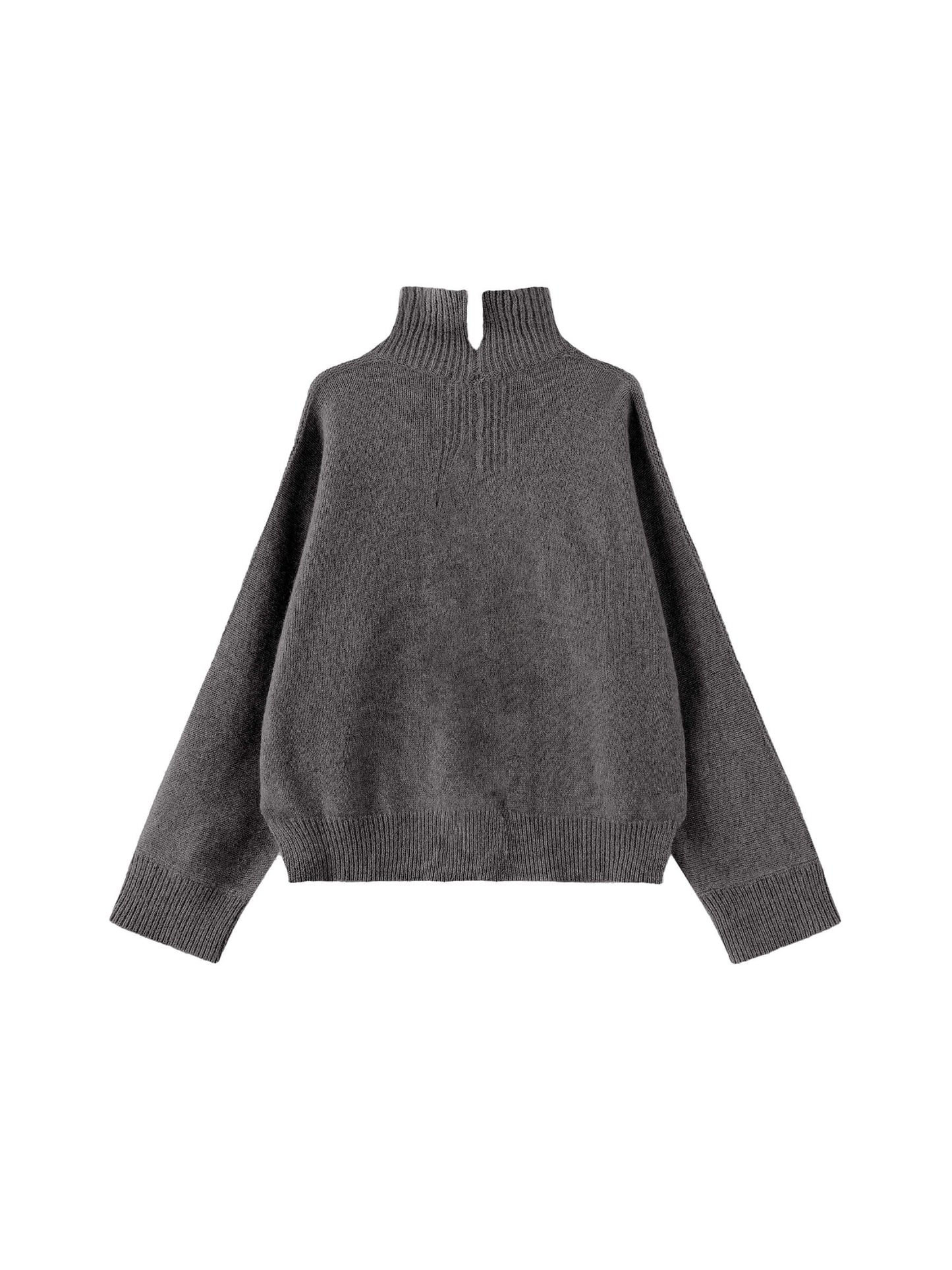 High Neck Sheep Wool Sweater