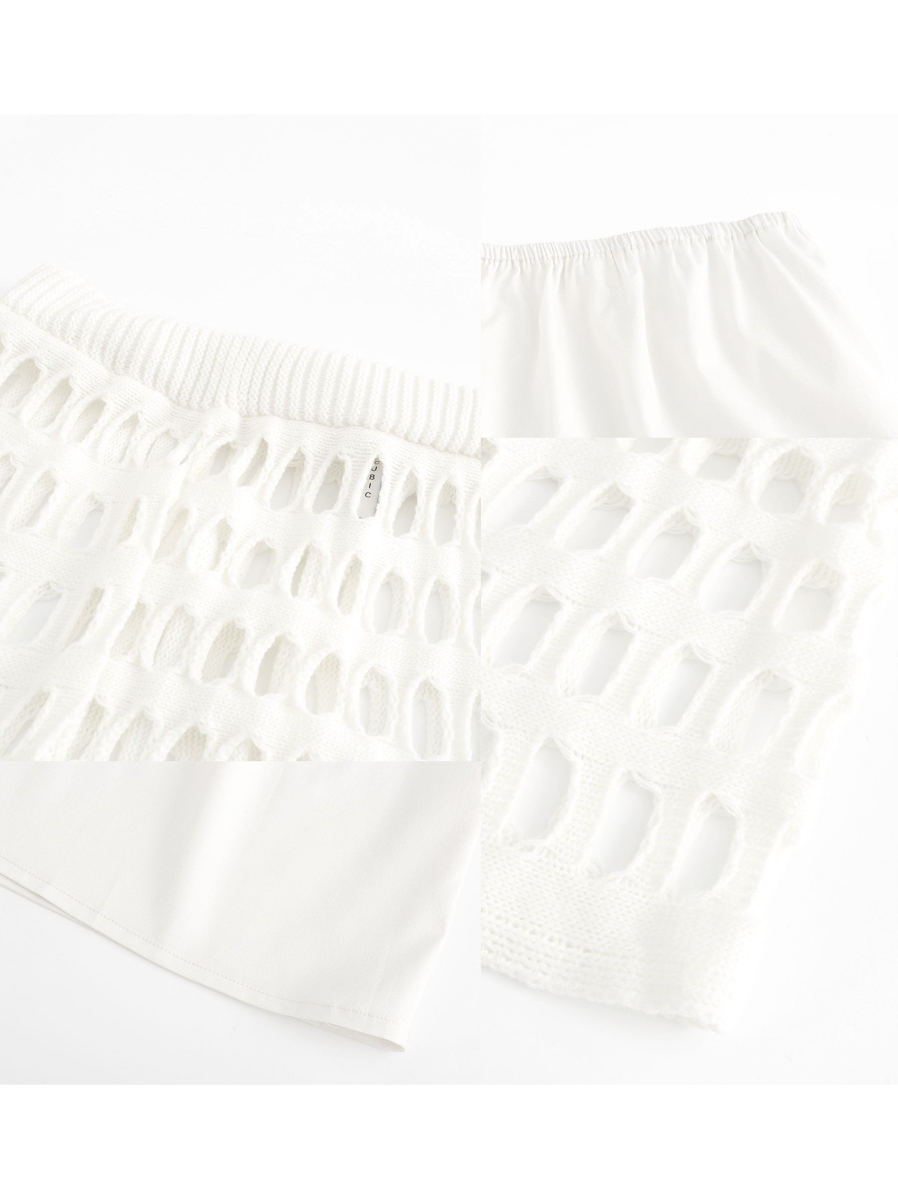 CUBIC Women's Large Mesh Midi Skirt