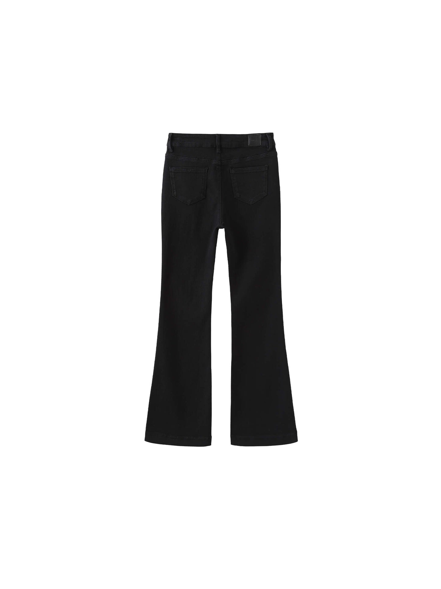 High Waisted Skinny Flared Jeans