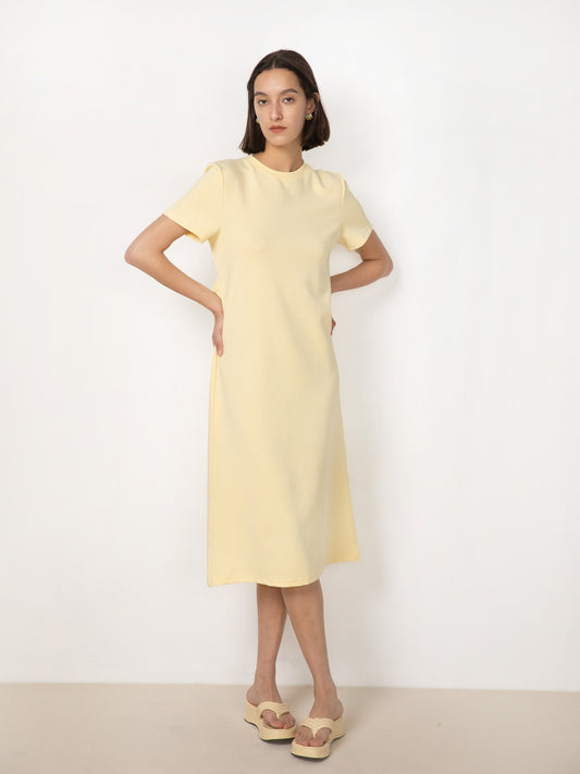Back Cut Out Jersey Dress