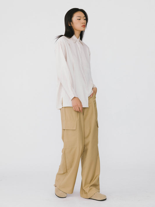 Straight Leg Cargo Trousers