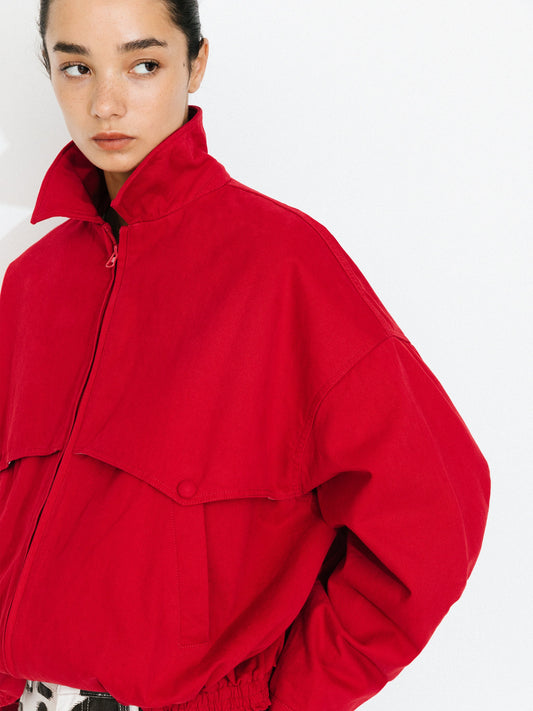 100% Cotton Mouldable Collar Casual Jacket