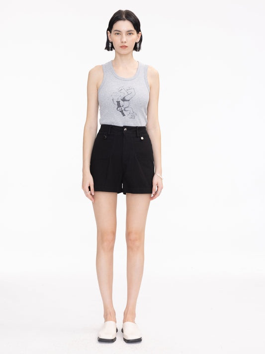 A-line Mini Shorts