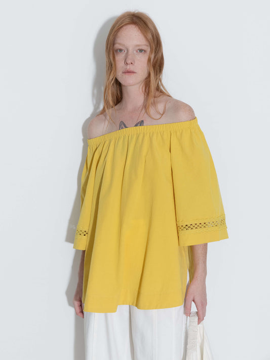 Off-Shoulder Short Sleeve Top
