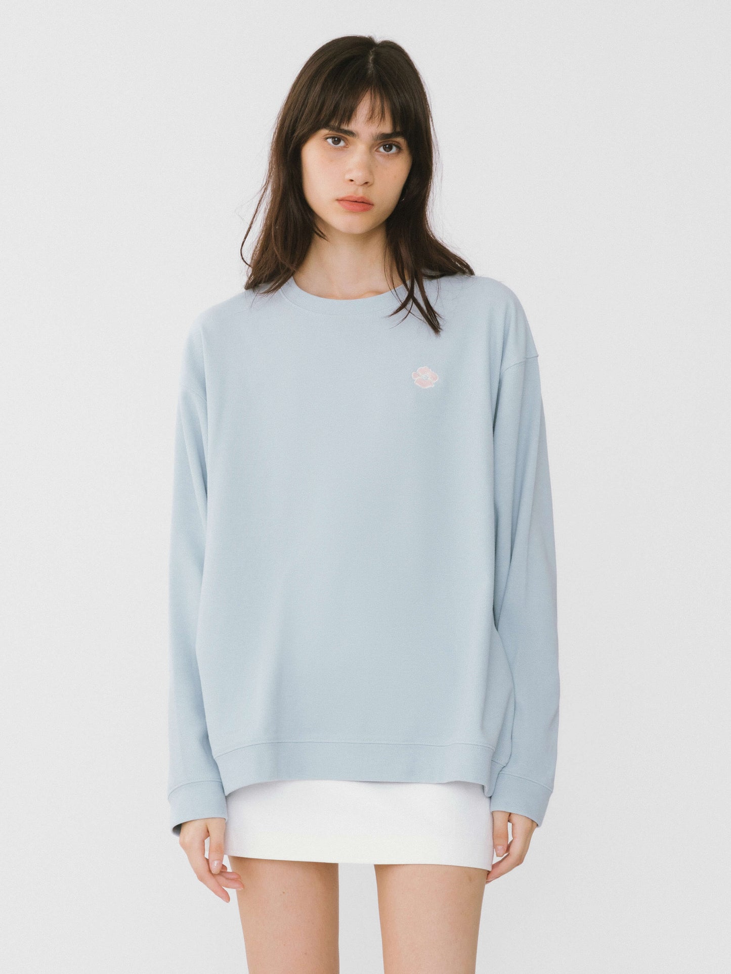 Oversized Long Sleeve T-Shirt and Matching Shorts