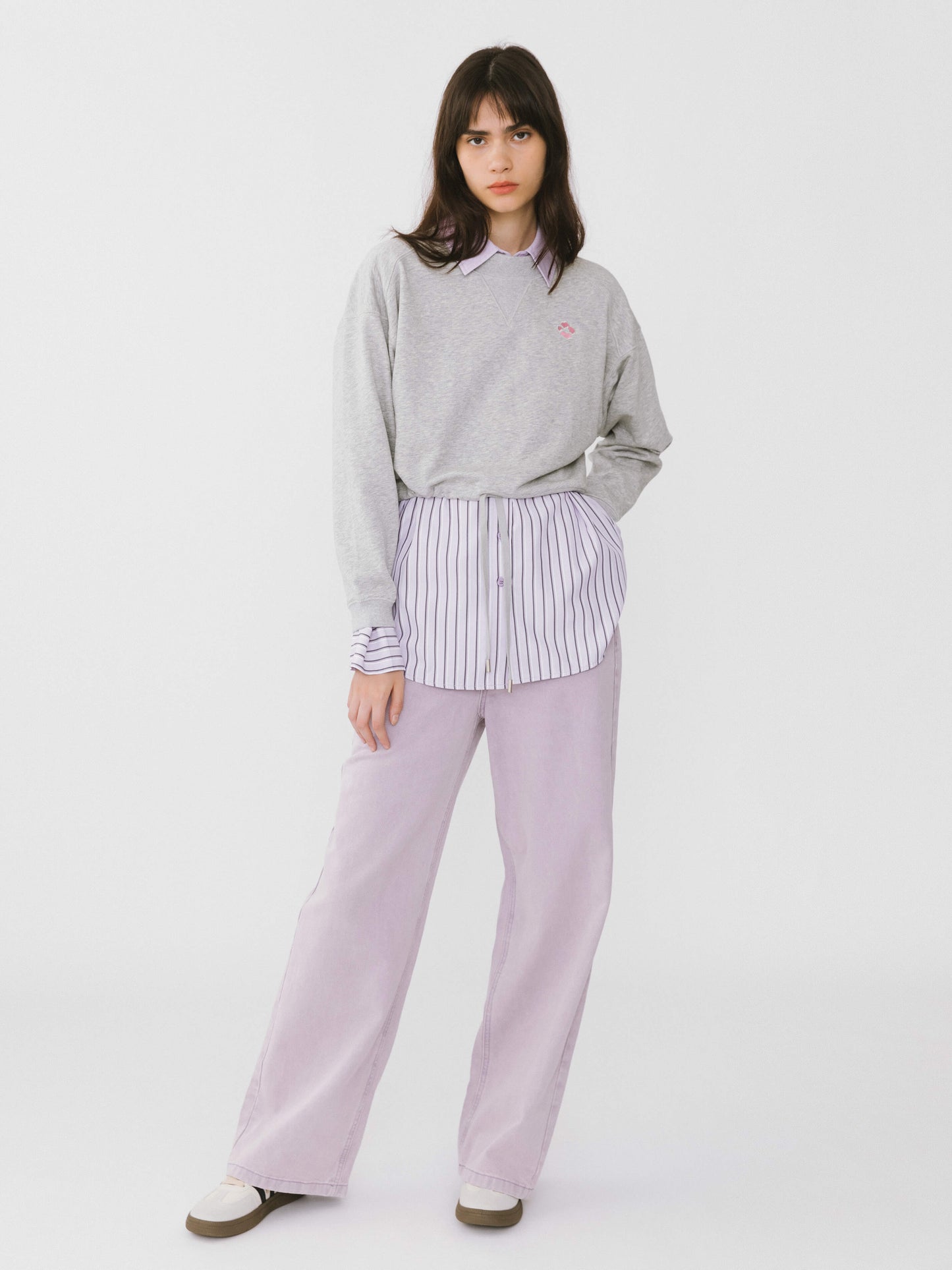 Short Basic Sweatshirt