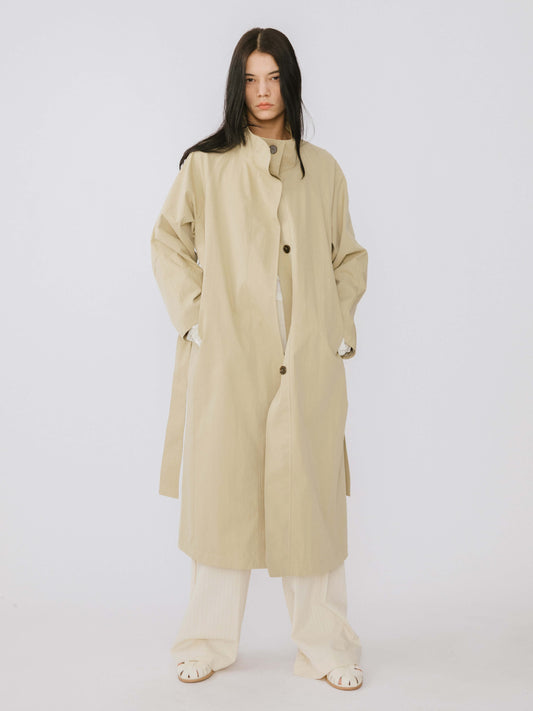 Single Breasted Trench Coat