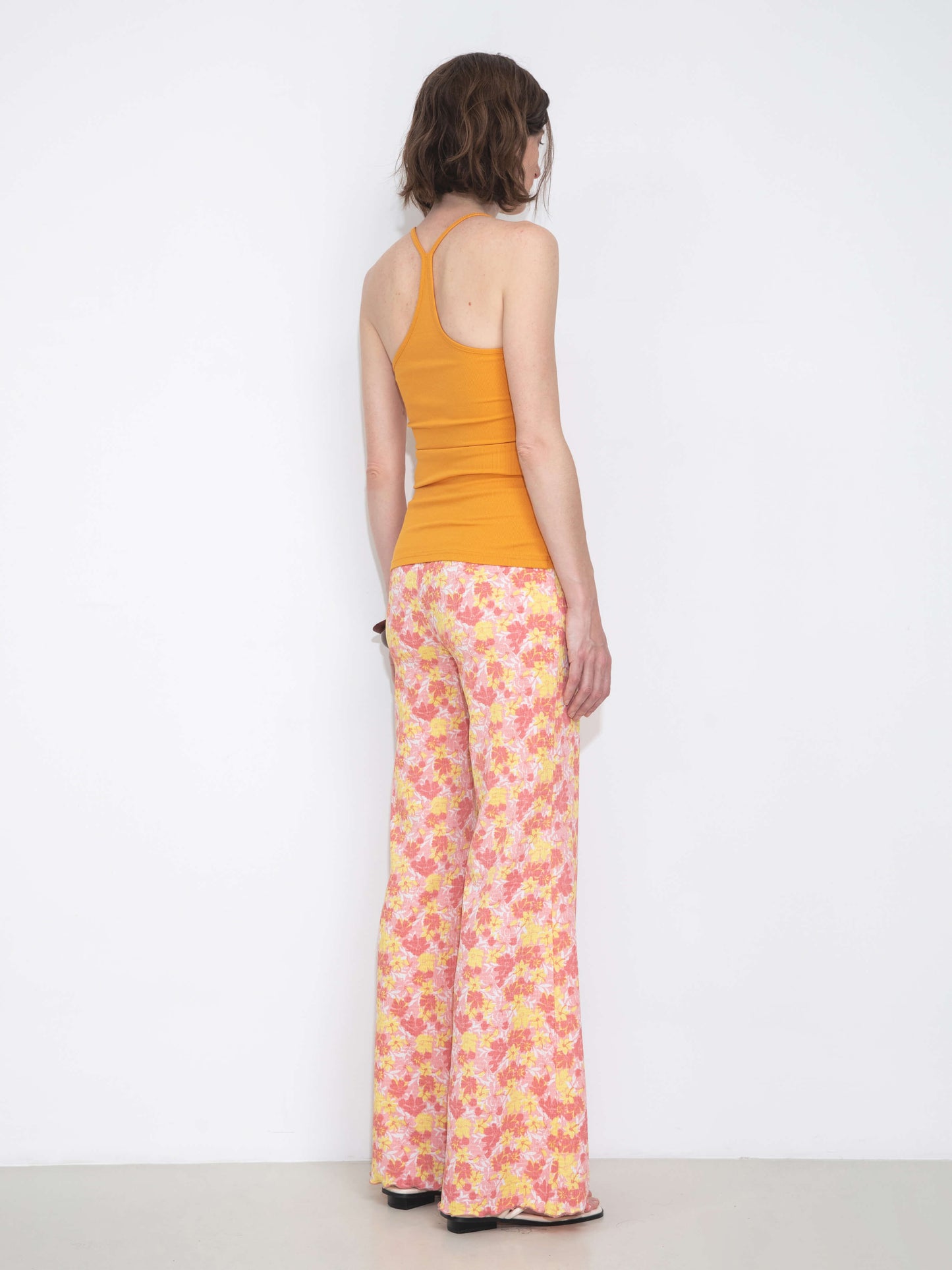 Women Wide Leg Floral Printed Pants