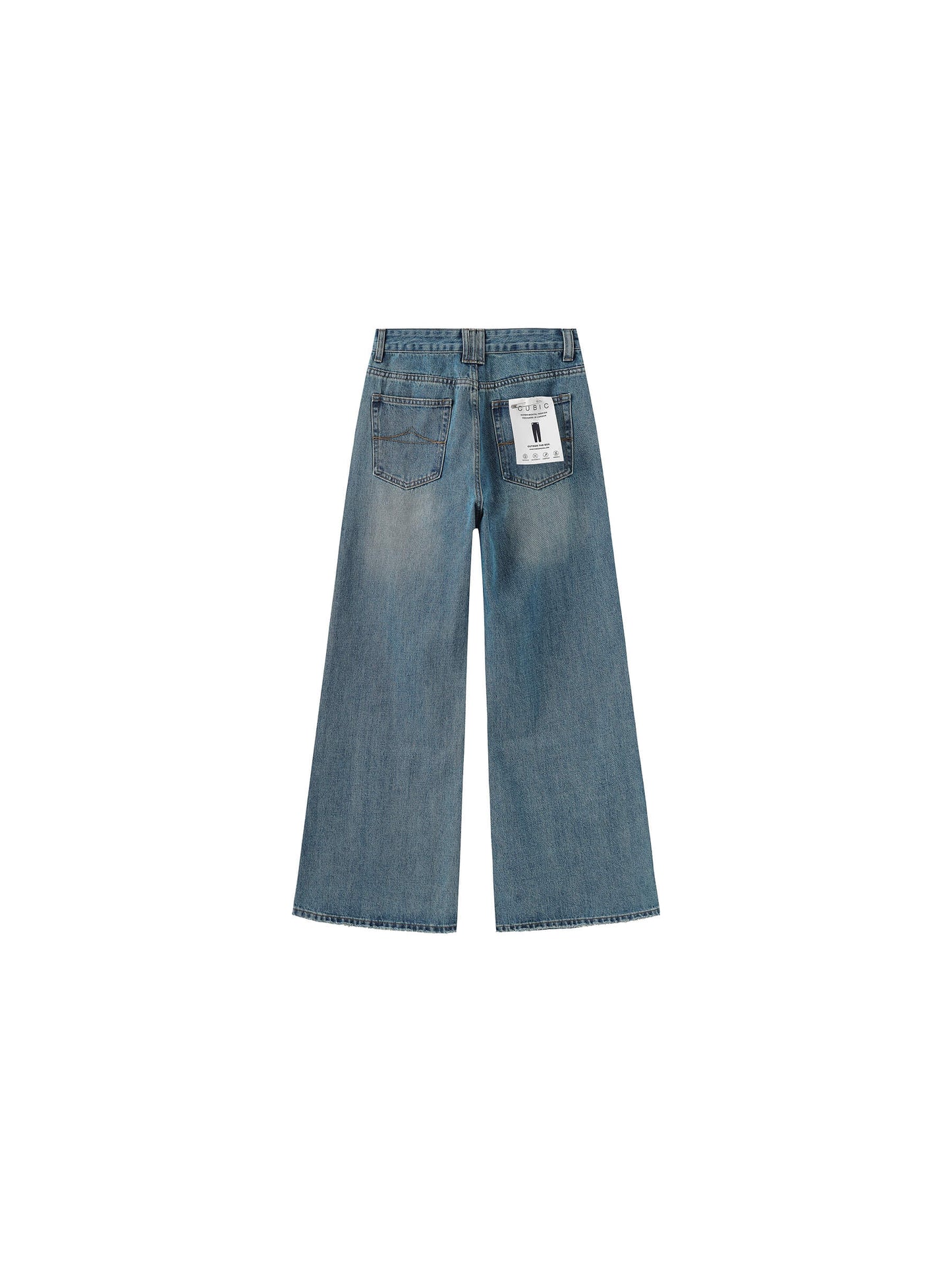 Loose-Fit Flared Vintage Jeans