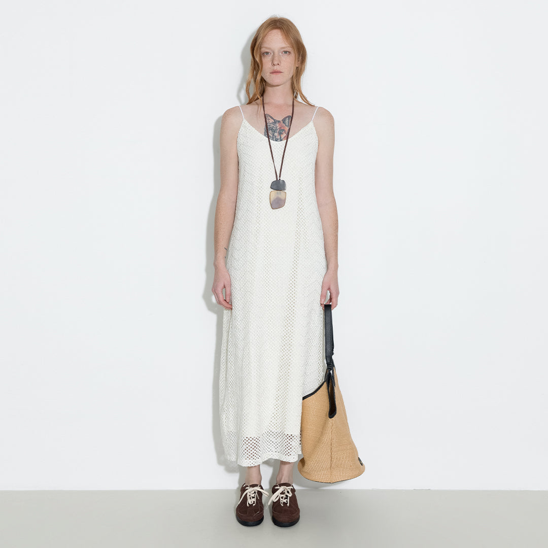 Lace Hollow Out A-Line Sling Dress