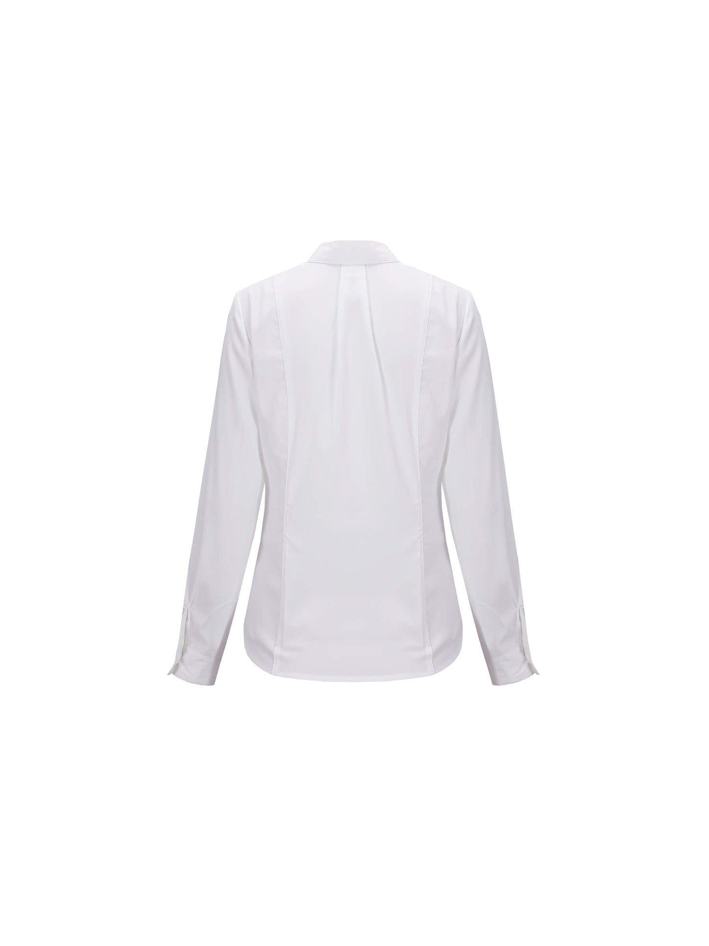 White Princess Seam Slim Fit Shirt