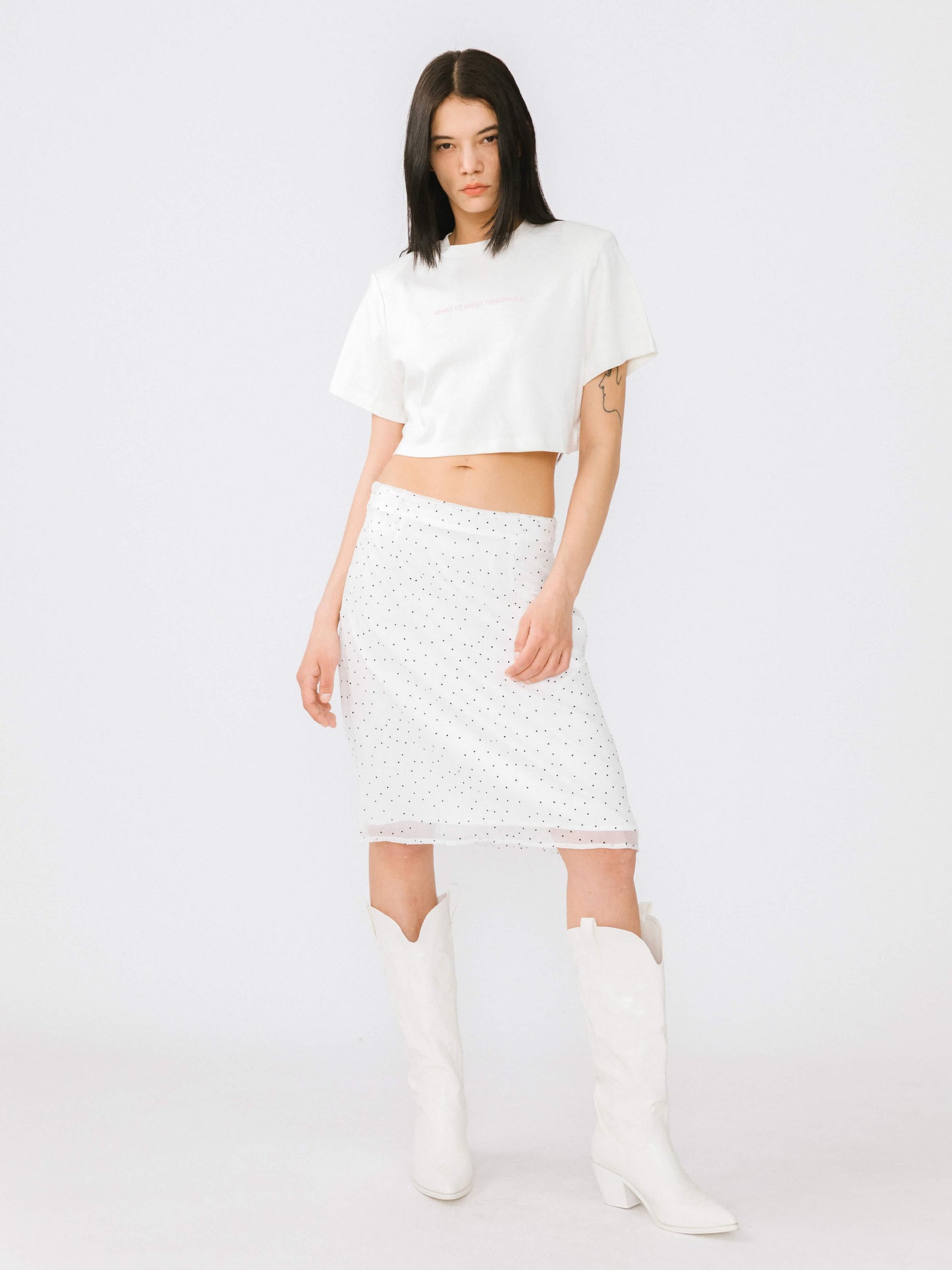 Loose Fit Cropped T-Shirt