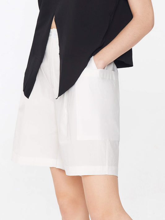 Wide Leg Bermuda Shorts